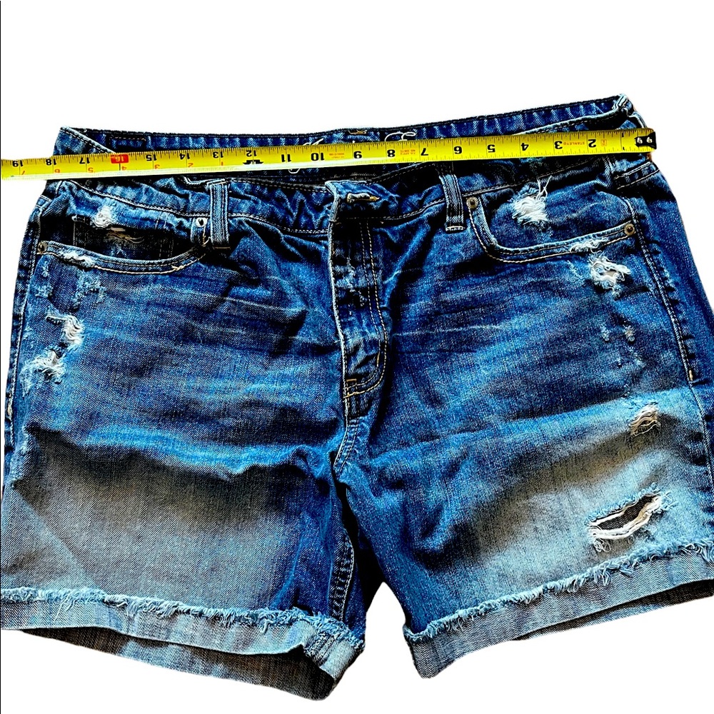 American Eagle Distressed Jean Shorts